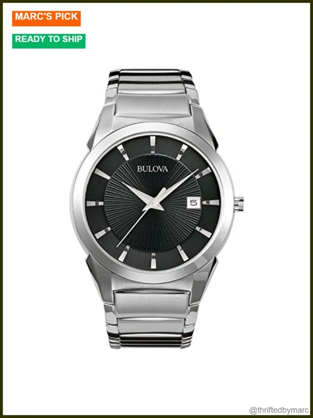 Men's 3-Hand Calendar Date Quartz Watch with Patterned Dial 38mm